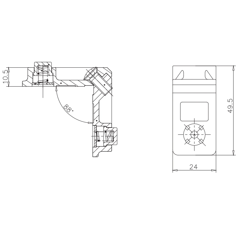 Building Material Corner Angle Window Hardware